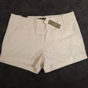 J. Crew White Chino Shorts NWT